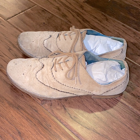 Cynthia Rowley Shoes - Cynthia Rowley Hazel loafer lace up taupe tan brown women’s vintage 8 shoes